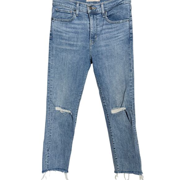 Levi's Premium 724 High Rise Straight Jeans, Women's Size 28 - Picture 1 of 7